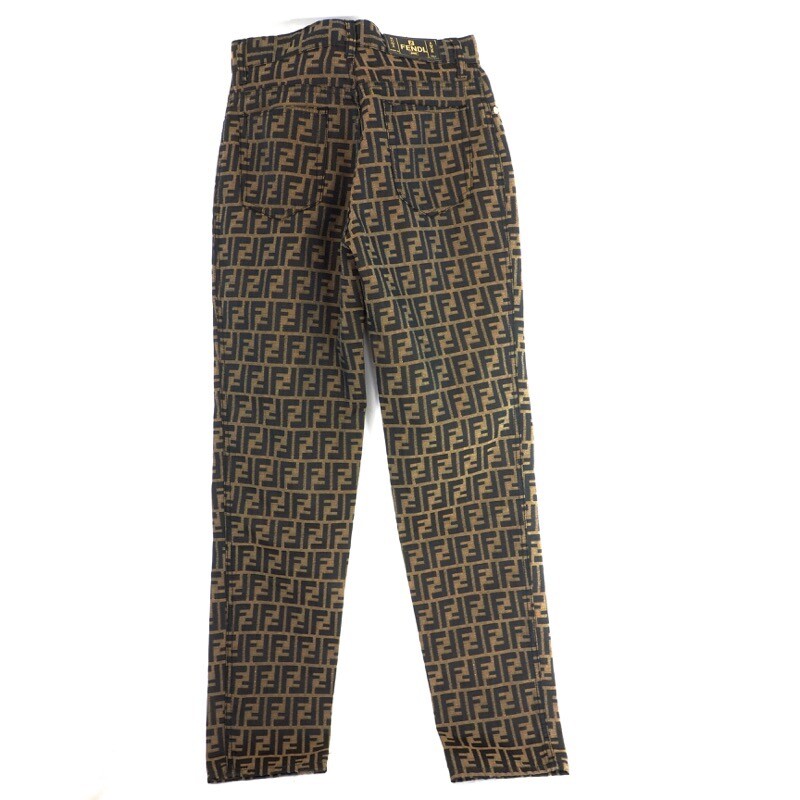 vintage fendi logo pants